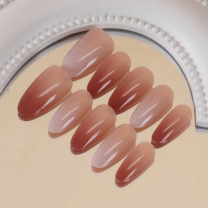 Ombre Stiletto Press-On Nägel Karnz 1789389181