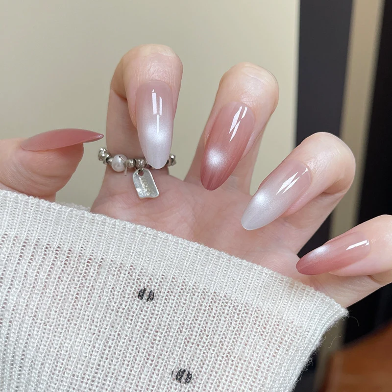 Ombre Stiletto Press-On Nagelverlängerungen Karnz