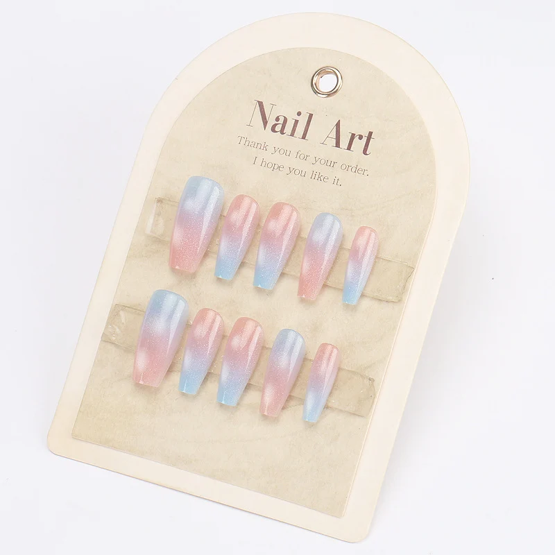 Ombre Press-On Nagelset Karnz