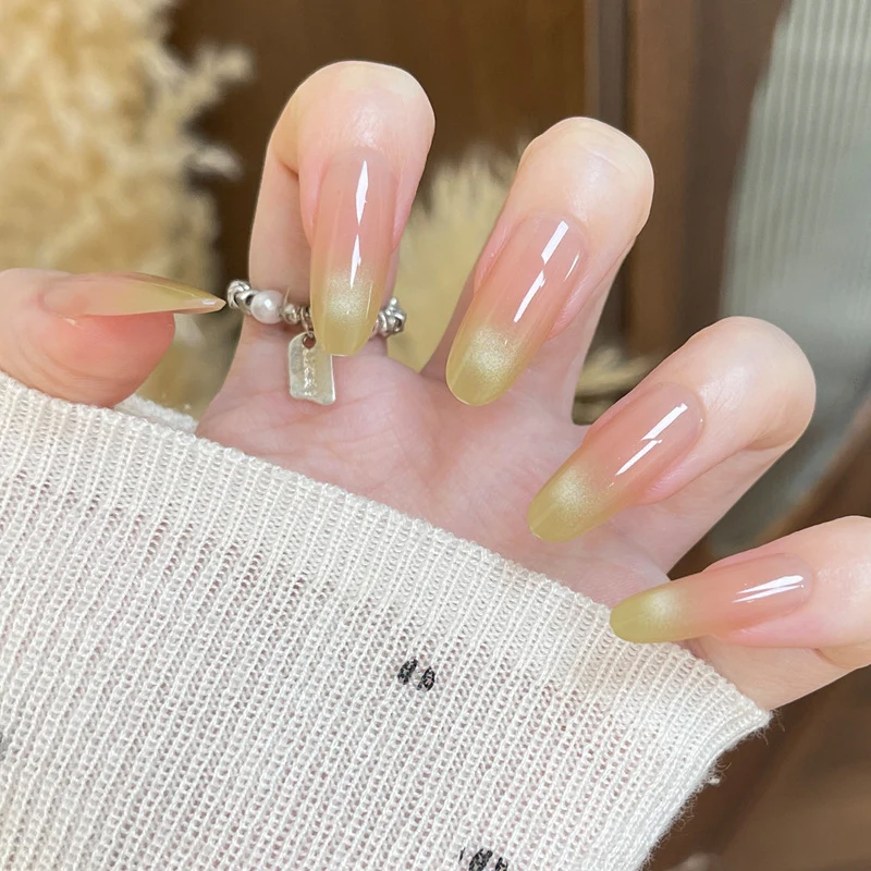 Ombre Glossy Press-On Nail Set Karnz