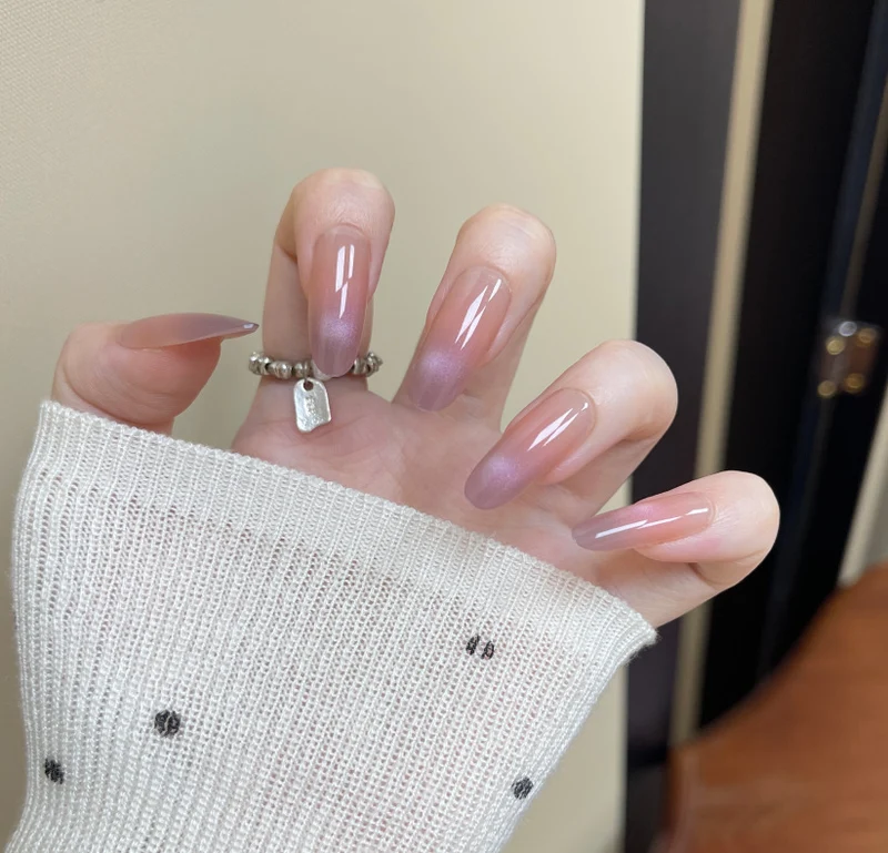 Ombre Gel Press-On Nail Set Karnz