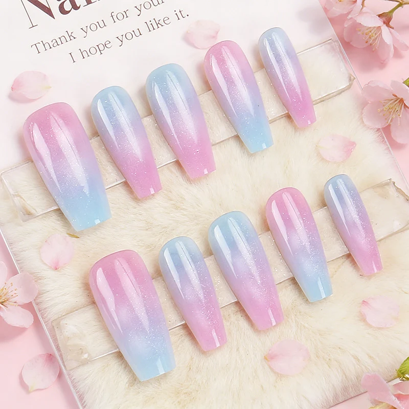 Ombre Effect Press-On Nail Set Karnz