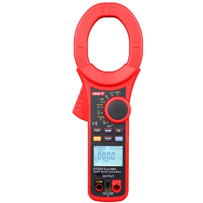 Uni-Trend Hochpräzisions-2500A-Zangenamperemeter 63mm für Hochspannungsanwendungen UT222