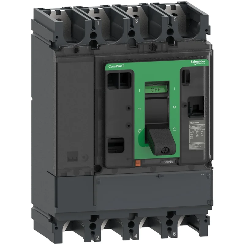 Schneider C404400S ComPacT NSX400NA Switch Disconnector 4P 400A AC22A AC23A