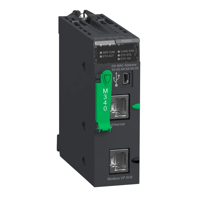 Schneider BMXP342020 Processor Module, Modicon M340, Modbus Ethernet