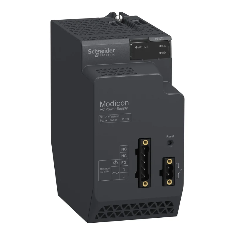 Schneider BMXCPS4002 Power Supply Module, Modicon X80 100-240VAC