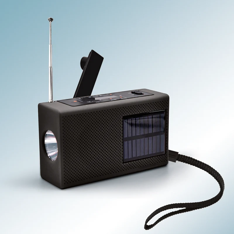 Solar-Radio mit Kurbel