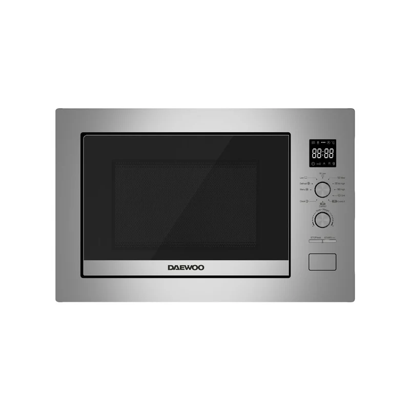 DAEWOO MD-BO251GS 25L Tact & Dial Stainelss Steal Grill Microwave Oven