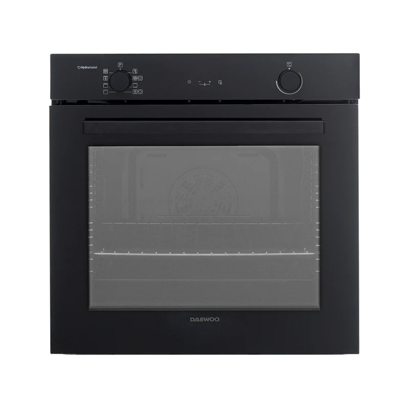 Daewoo BO7PR28GBNM-DE Built-In 78lt. Pyrolytic Multifunction Oven, Black