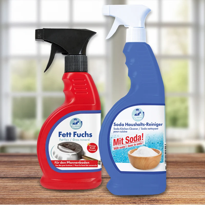 »Captain Clean« Anti-Fett-Set