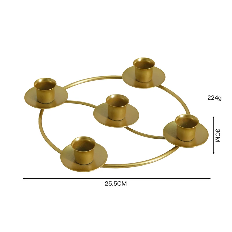 Geometrischer Multi-Kerzenhalter