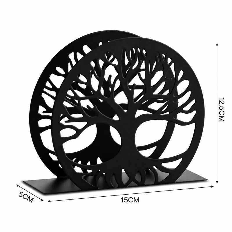 Dekorierbares Baum Design Buchstütze