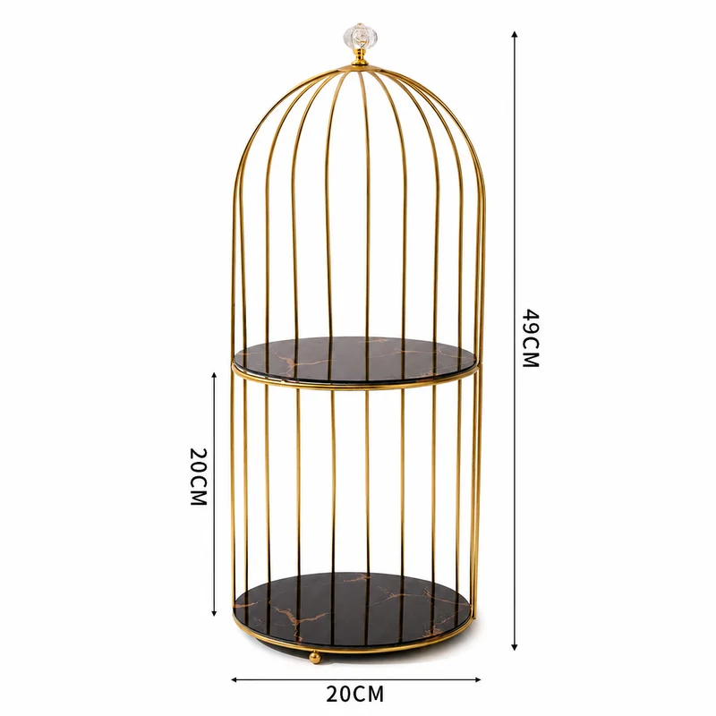 Dekorativer Vogelkäfigregal