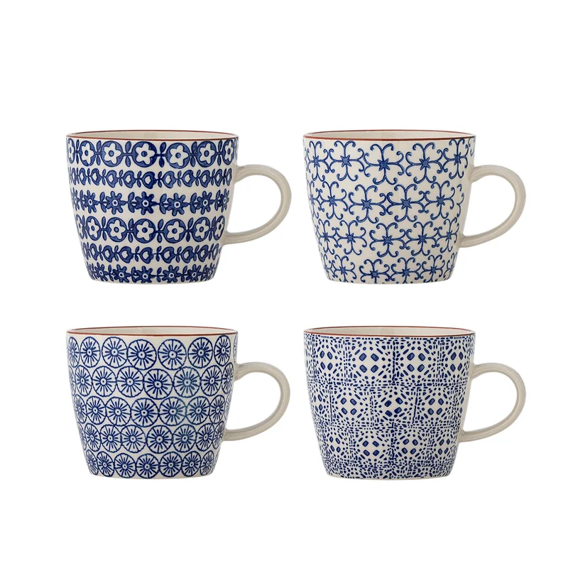 Karine Becher, Blau, Steingut