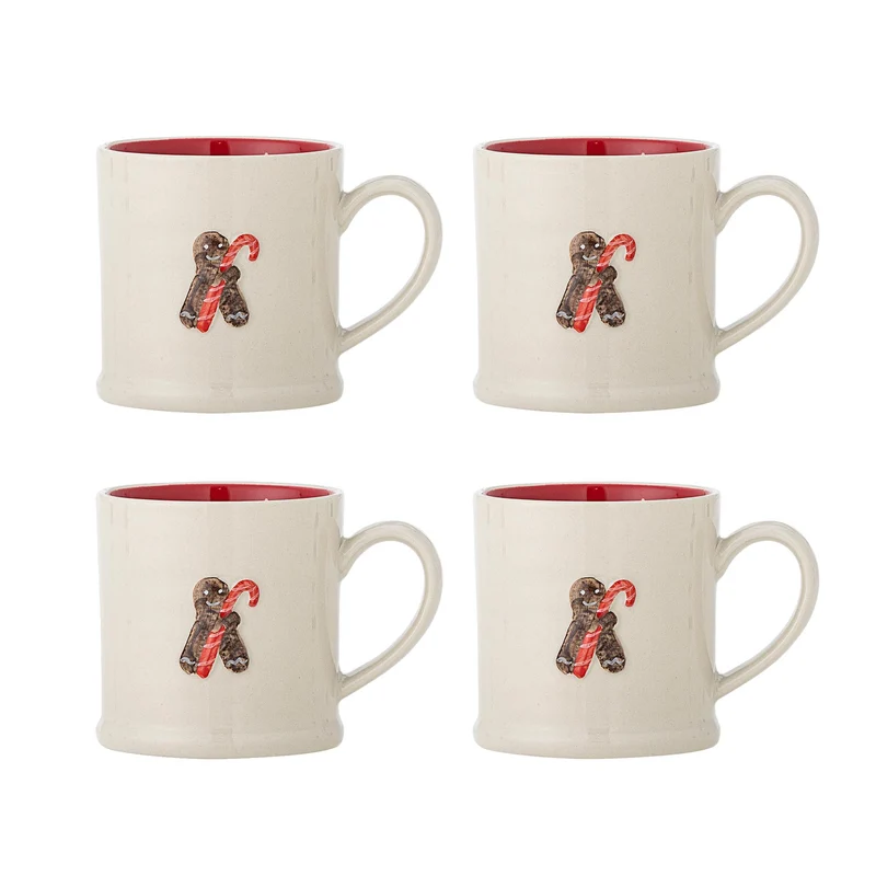 Kenai Tasse, Rot, Steingut