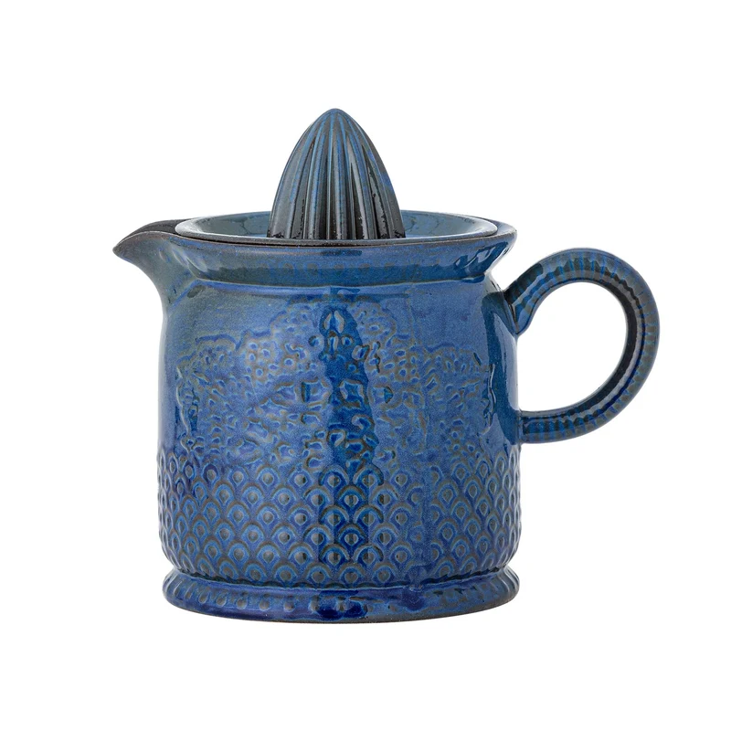 Liselu Zitronensaftpresse, Blau, Steingut