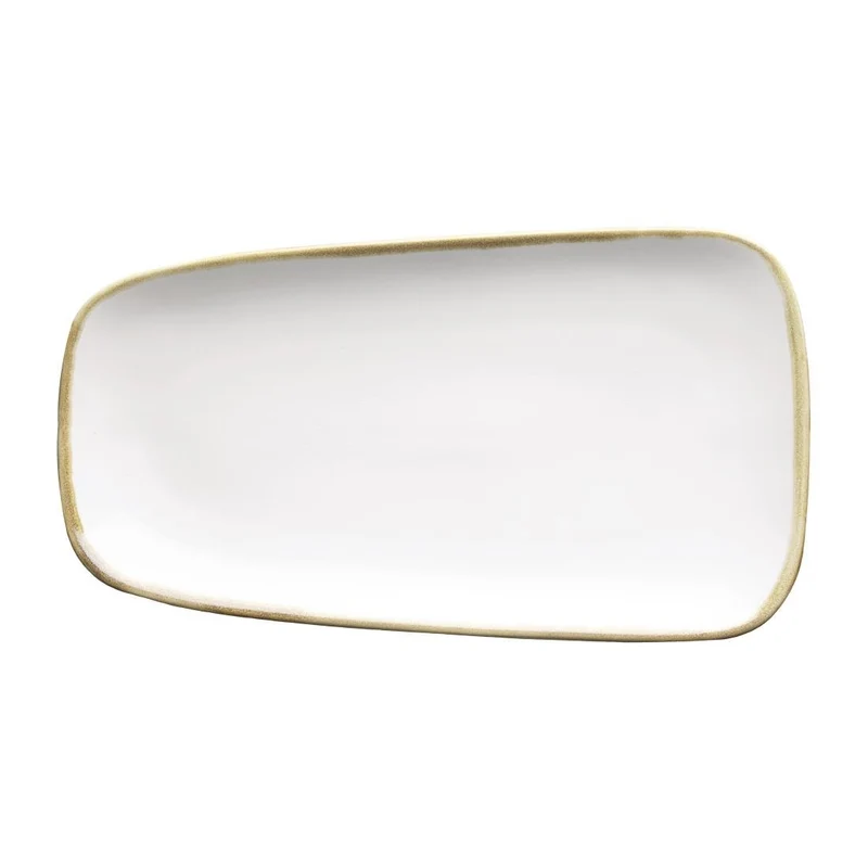 Pekač z nežnim kremnim zaključkom | Olympia Chalk Platter | Set 4 kos | 335mm