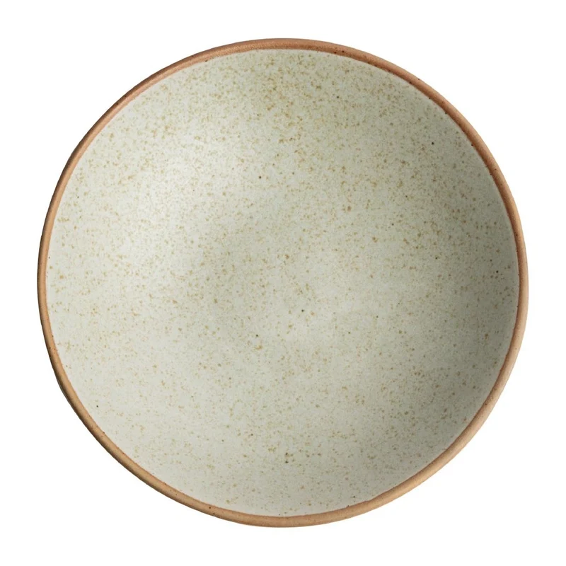 Plitke krem posode 20cm | Olympia Canvas | Komplet 6 | Edinstven dizajn reaktivne glazure