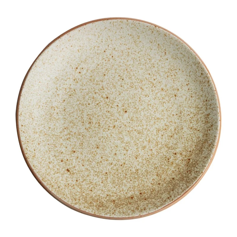 Profilirani krožniki krem 27cm | Olympia Canvas | Komplet 6