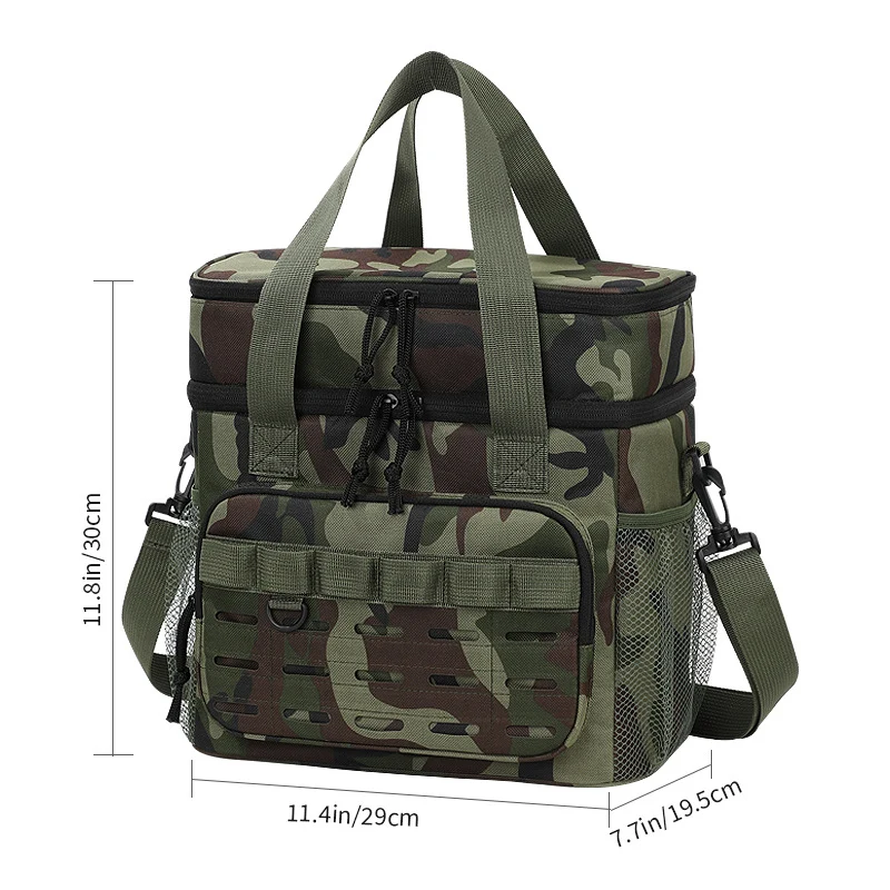 Isolierte Camouflage Mittagessen Kühltasche