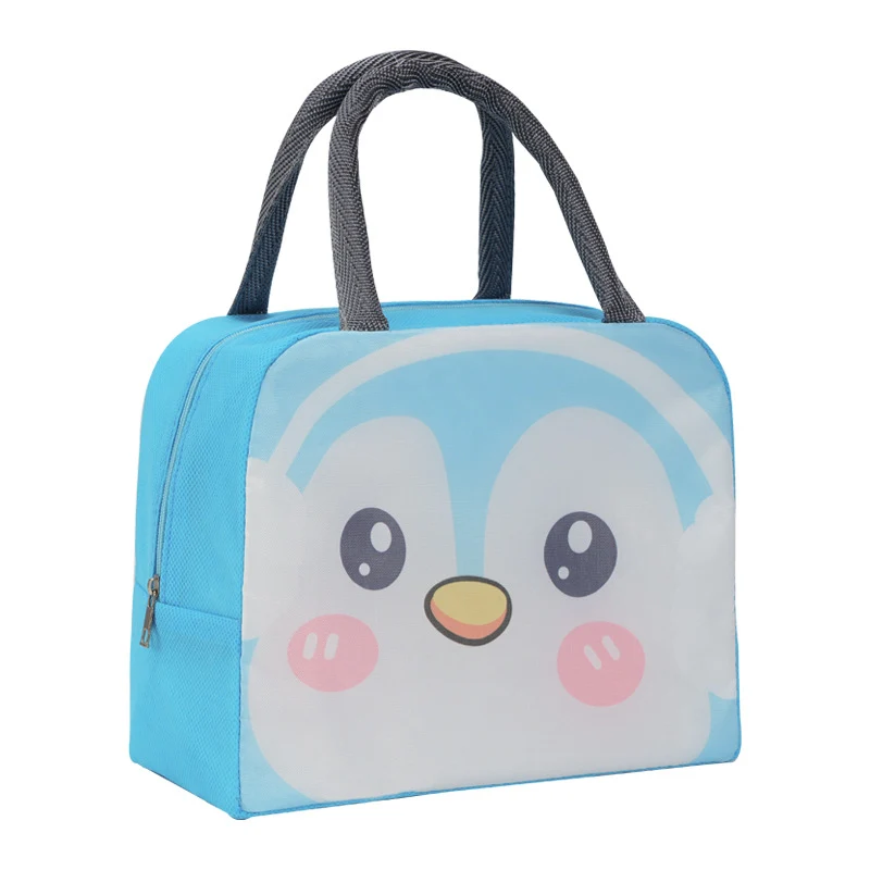 Süßes Pinguin-Motiv Isolierte Lunch-Tasche