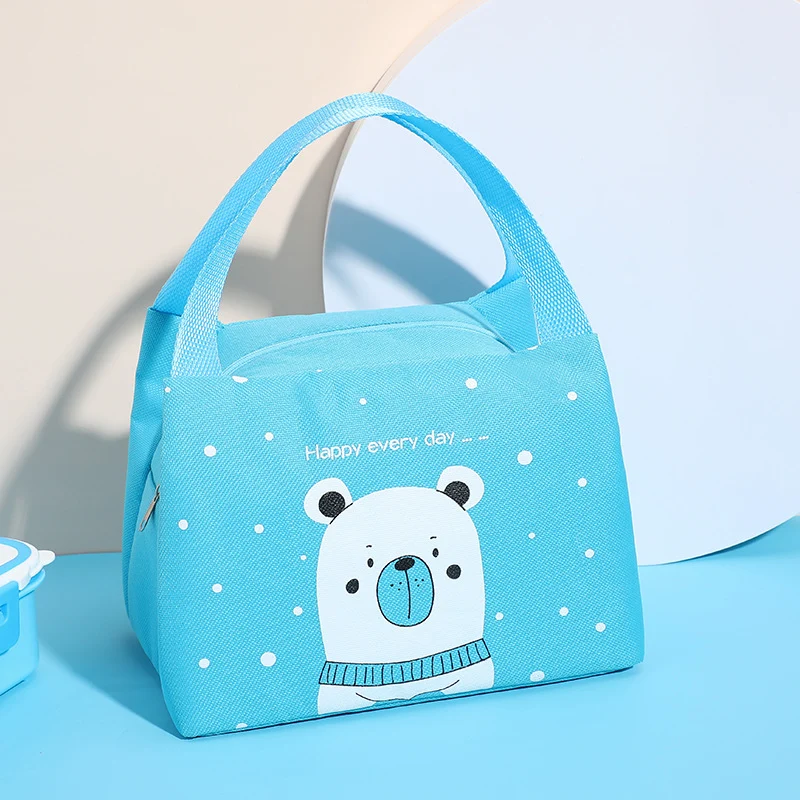 Niedlicher tierisches Motiv isolierter Lunchbag