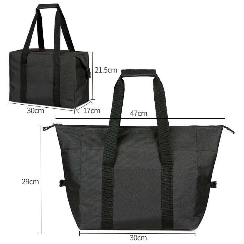 Isolierte Multi-Fach Kühl-Tasche