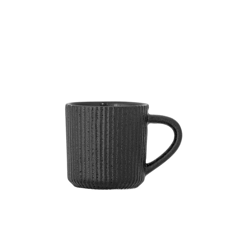 Neri Espressotasse, Schwarz, Steingut