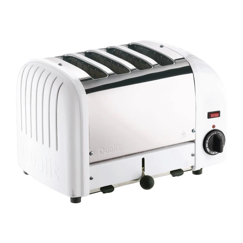 Toaster Vario s 4 režami v belem z izbiro rež in časovnikom | Dualit