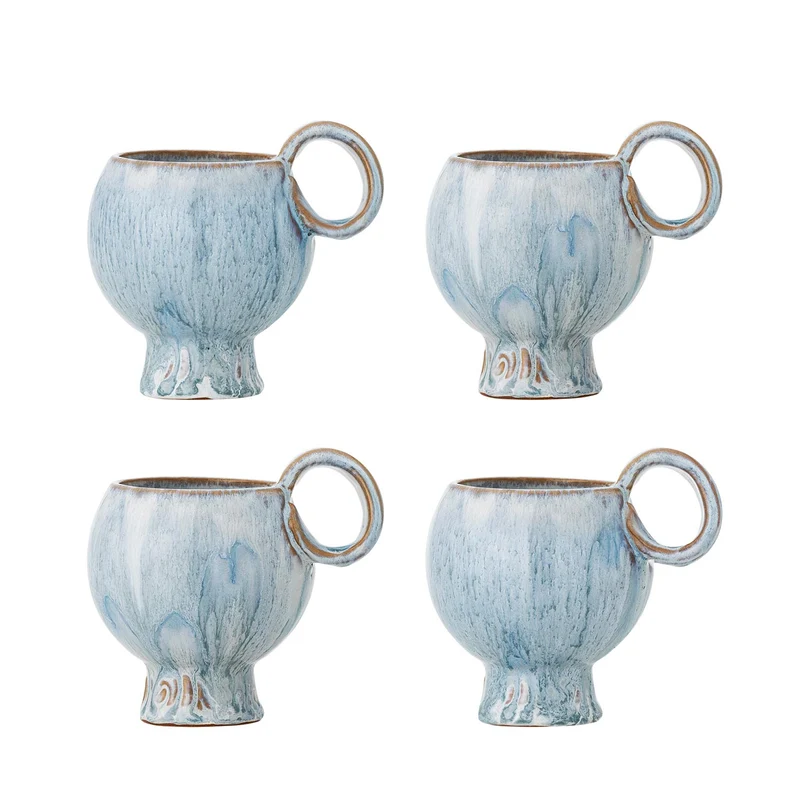 Avonlea Tasse, Blau, Steingut