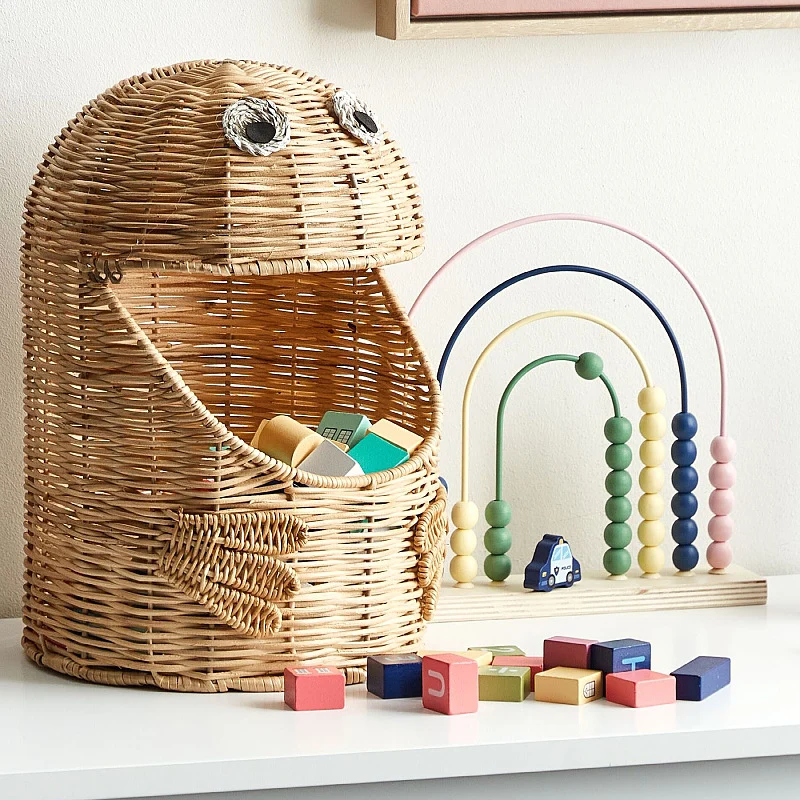 Verspielter Aufbewahrungskorb im Tierdesign Karnz