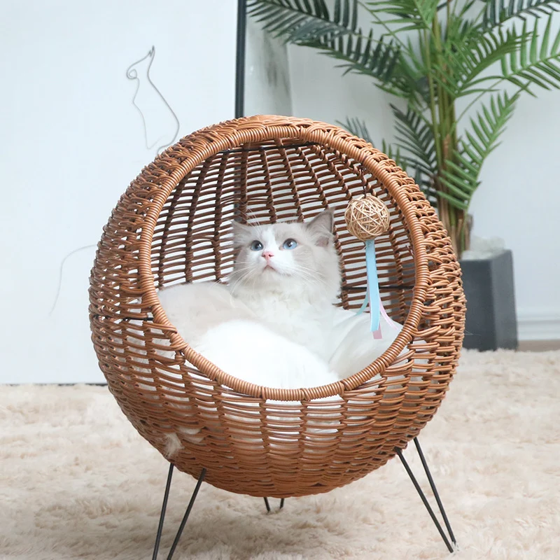 Luxus Katzen-Schlafkorb Karnz