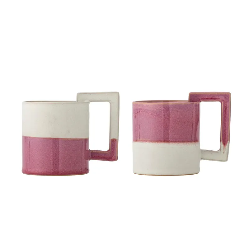 Ranya Becher, Bunt, Steingut