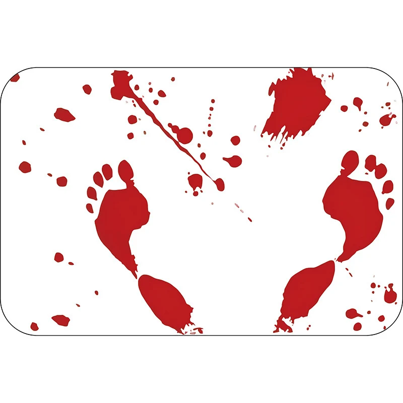 Horror Thema Willkommen Matte