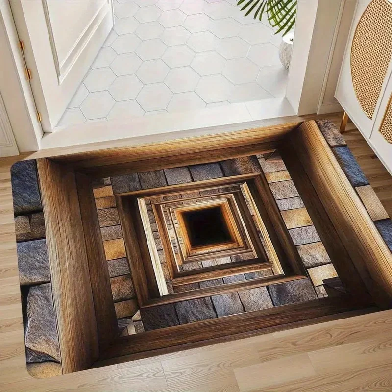3D Optical Illusion Fußmatte