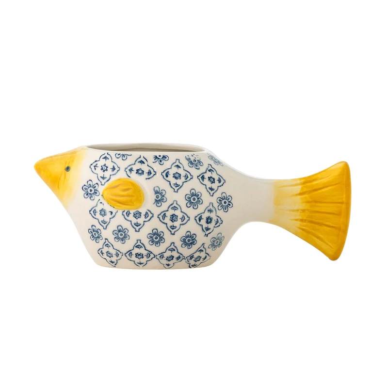 Wrenna Blumentopf, Bunt, Steingut