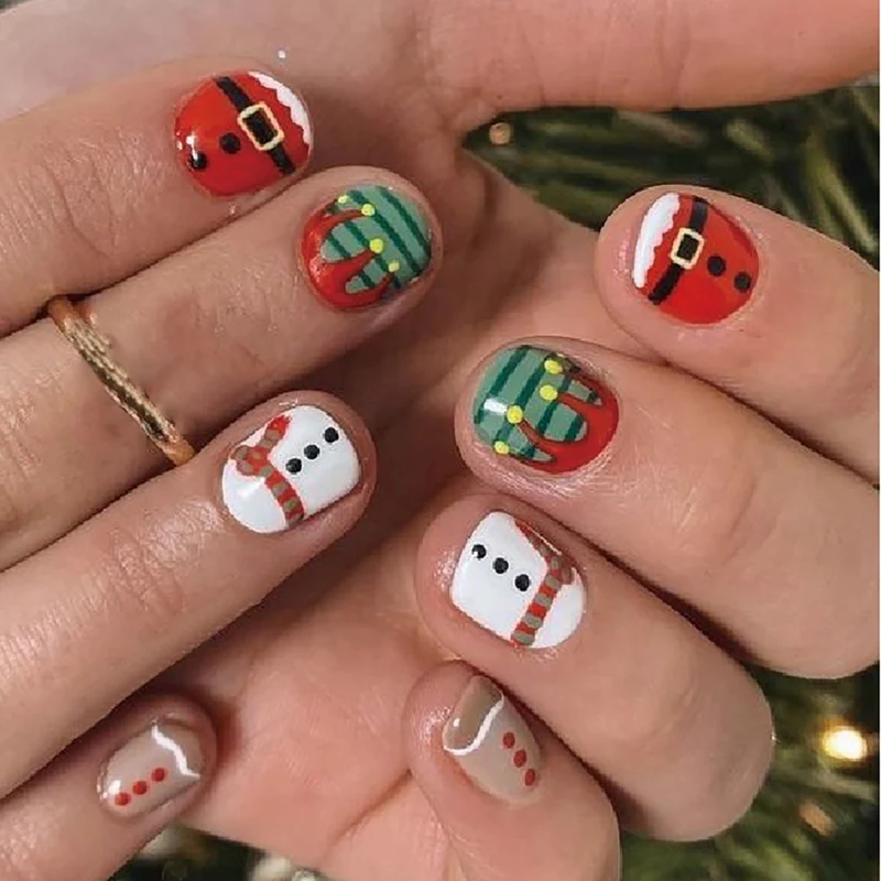 Festliches Feiertags-Nagelkunst-Set Karnz