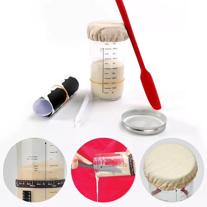 CraftRise Sauerteig-Starter-Set 730 ml