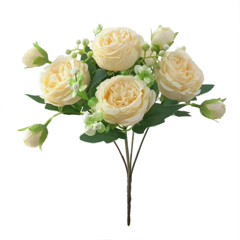 Elegante Kunstrosenstrauß