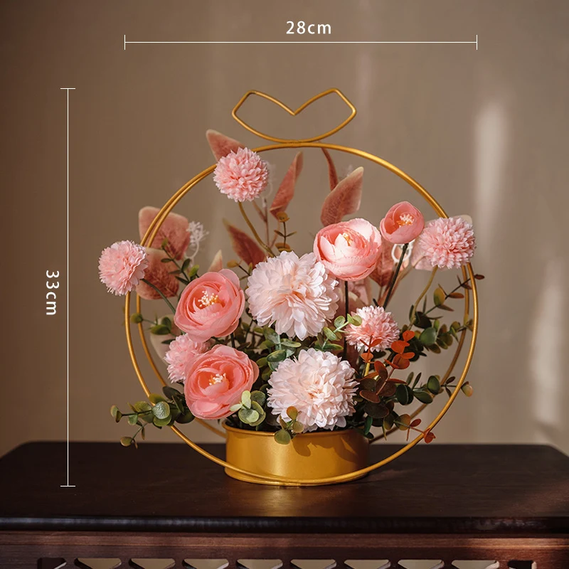 Elegante dekorative Blumenpräsentation