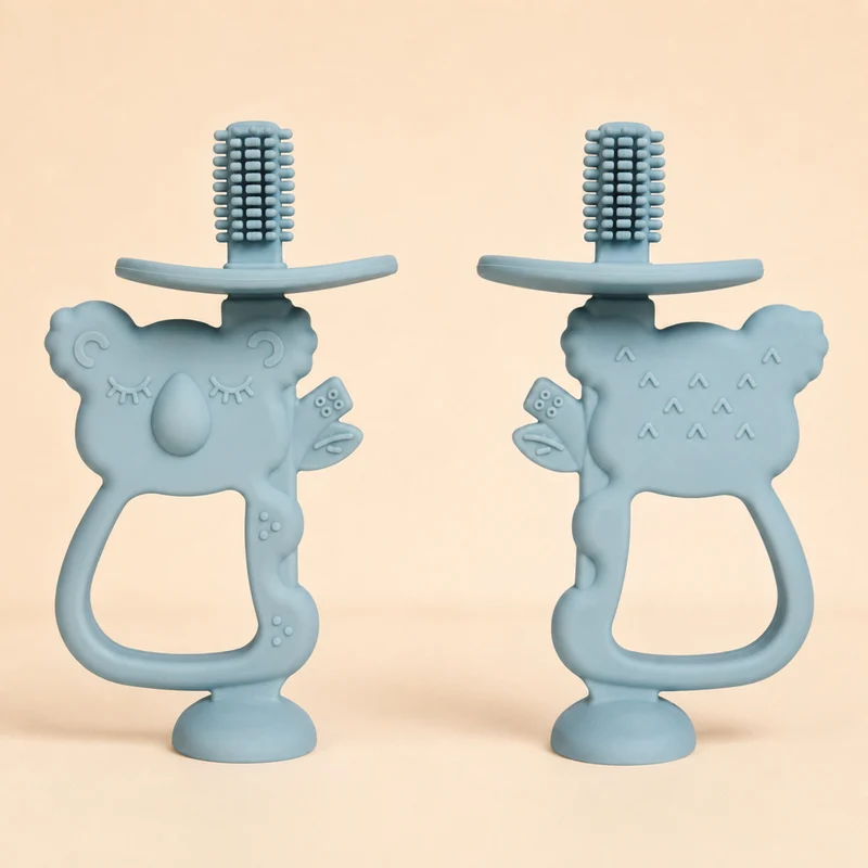 2-in-1 Koala Beißring aus Silikon
