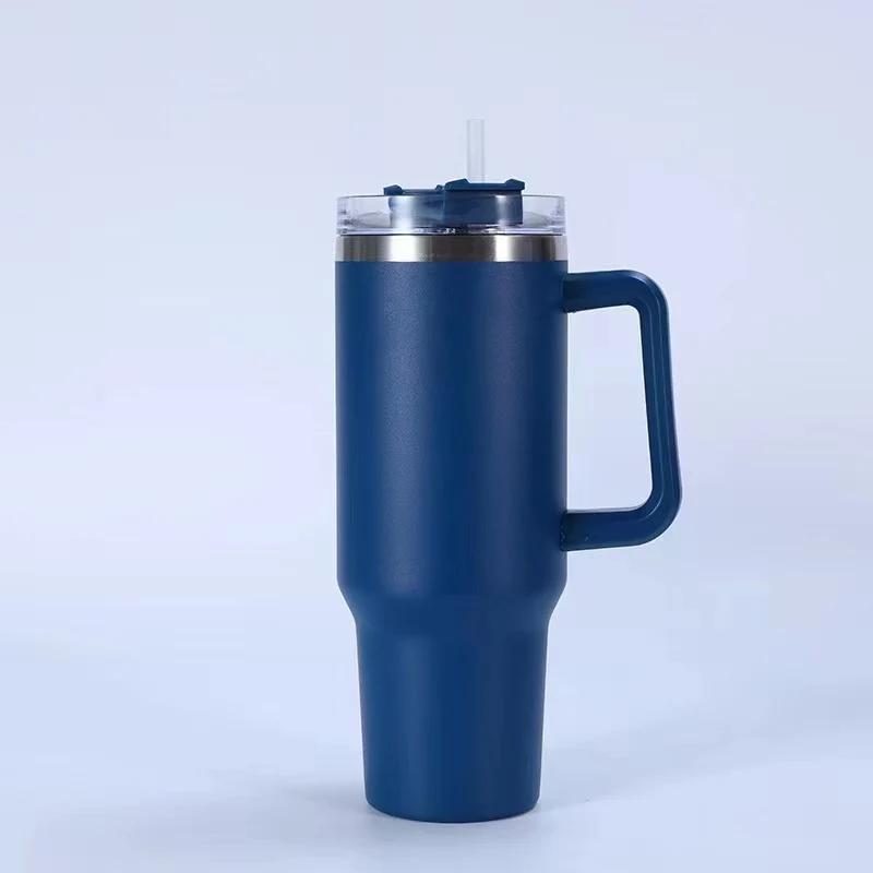 Isolierbecher aus Edelstahl mit Griff, 1200 ml