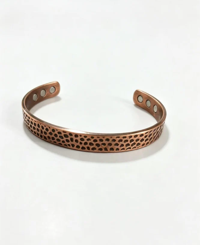 Armband aus Edelstahl, offen, glatte Oberfläche