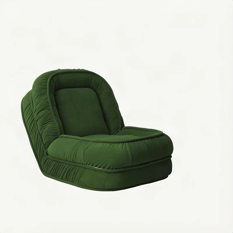 Klappsofa aus Kordstoff, Einzelsitz
