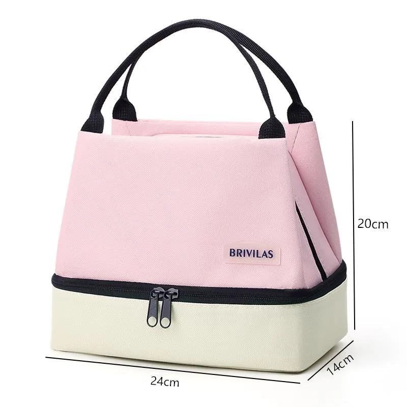 Stylische isolierte Picknick-Kühltasche