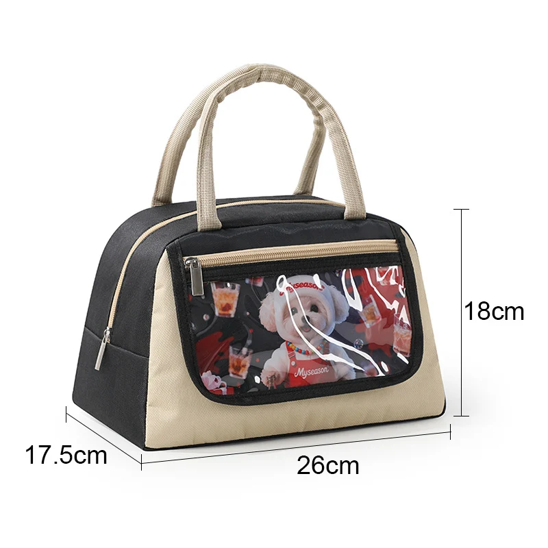 Stylische klare Haustierträger-Tasche