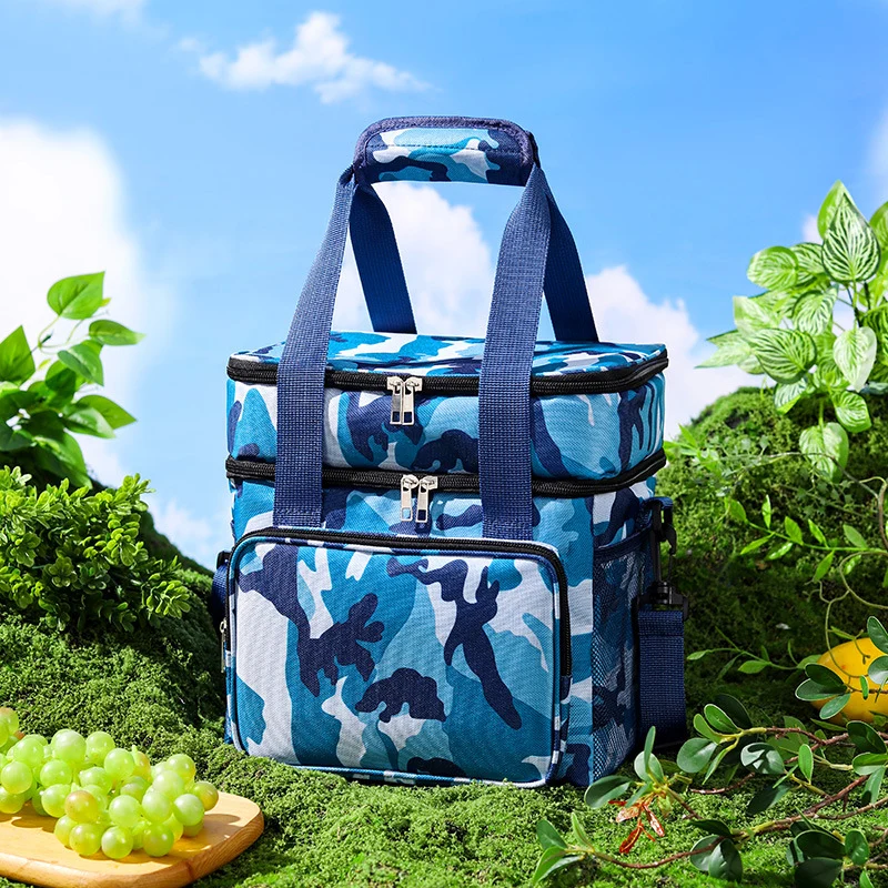 Isolierte Mehrfach-Fächer-Kühltasche