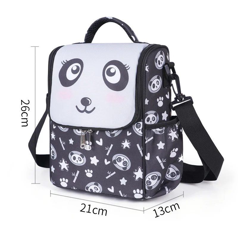Isolierte Panda-Themen Lunch-Rucksack