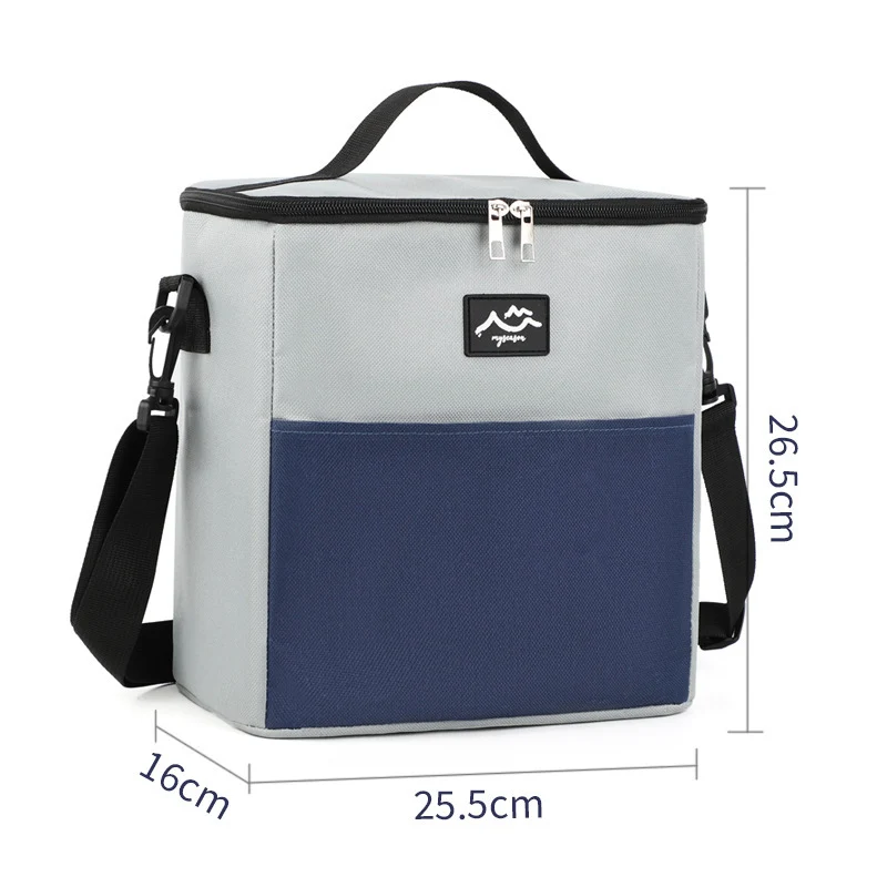 Isolierte Mehrfach-Compartments Lunch-Kühltasche