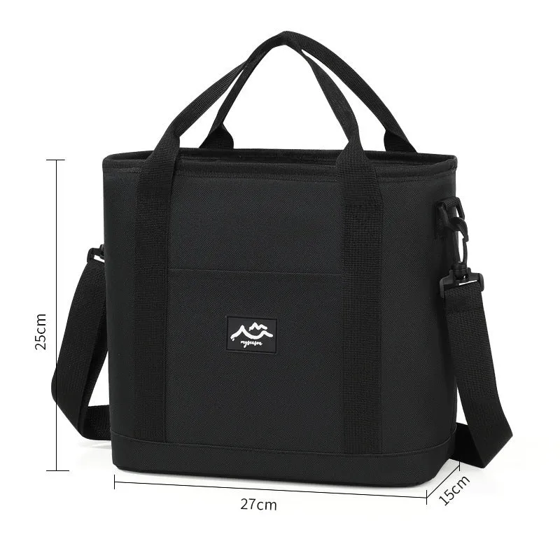 Isolierte Lunch-Kühltasche mit verstellbarem Gurt